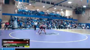 170 lbs Cons. Round 3 - Gabriella Cortes, Mount Baker vs Kiana Pullen, Camas