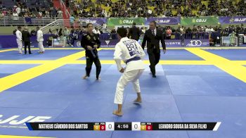Leandro Sousa Da Silva Filho vs Matheus Cândido Dos Santos 2025 Brasileiro Jiu-Jitsu IBJJF