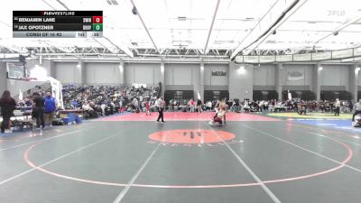 126 lbs Consi Of 16 #2 - Benjamin Lane, South Windsor vs Jax Opotzner, Derby/Oxford/Holy Cross