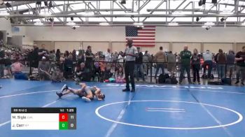 57 lbs Prelims - Mason Sigle, ICWL ES vs Jacob Carr, Malvern Silver ES