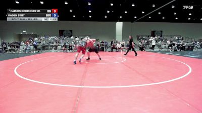 285 lbs Semis - Carlos Rodriguez Jr., Heartland Wrestling Academy vs Kaden Stitt, Big Game Wrestling Club