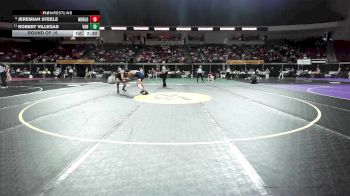 133 lbs Round Of 16 - Jeremiah Steele, Menlo vs Robert Villegas, Vanguard