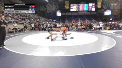 144 lbs Champ. Rd Of 32 - Nick Meza, AZ vs James Ruiz, CA