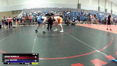 175 lbs Cons. Round 2 - Aidan Rowells, IL vs Cole Walton, OH