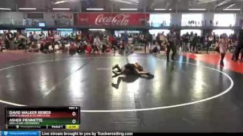 80 lbs Cons. Round 4 - David Walker Reiber, North Alabama Elite Wrestling vs Asher Piennette, Skulls And Crossbones