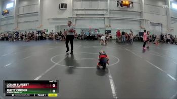 48 lbs Round 2 (6 Team) - Jonah Burkett, Brawler Elite vs Rhett Corder, Xtreme Team