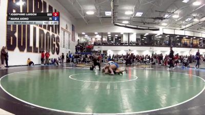 207 A Cons. Round 2 - Josephine Larson, Sacred Heart University vs Maria Aiono, Presbyterian College