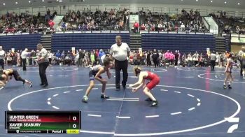 85 lbs Champ. Round 2 - Hunter Green, Fitch Trained Wrestling vs Xavier Seabury, Dynamic
