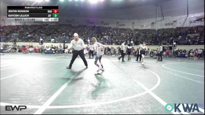 73 lbs Round Of 32 - Jestin Rosson, Vian Wrestling Club vs Kaycen Lillich, Jay Wrestling Club