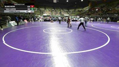 177 lbs Consi Of 8 #2 - Blake Hicks, Clovis West vs Max Austin, Kingsburg