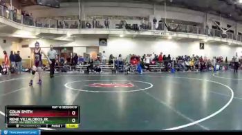 136 lbs Champ. Round 1 - Colin Smith, Indiana vs Rene Villalobos Jr., Carmel USA Wrestling Club