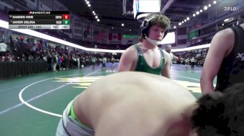 144 lbs Cons. Round 2 - Damien Knie, Owyhee vs Javier DeLira, Caldwell