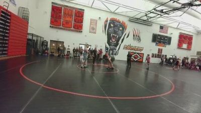 200 lbs Round 1 - Kasten Carter, Riverton Middle School vs Ben Farrell, Thermopolis Middle School