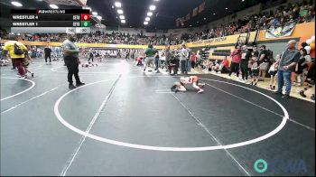 49 lbs Quarterfinal - Nash Woods, Duncan Demon Wrestling vs Kase Pearson, Hinton Takedown Club