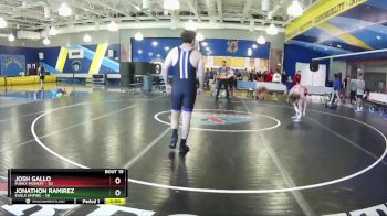 160 lbs Semis & Wb (16 Team) - Jonathon Ramirez, Eagle Empire vs Josh Gallo, Funky Monkey