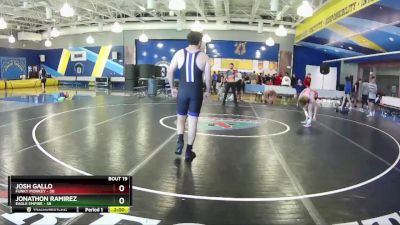 160 lbs Semis & Wb (16 Team) - Jonathon Ramirez, Eagle Empire vs Josh Gallo, Funky Monkey