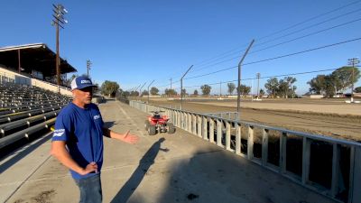 Peter Murphy Tours Improvements at Keller Auto Speedway