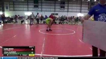 152 lbs Round 1 (6 Team) - Cole Clement, HEAVY HITTING HAMMERS vs Luke Rider, RAW POWER
