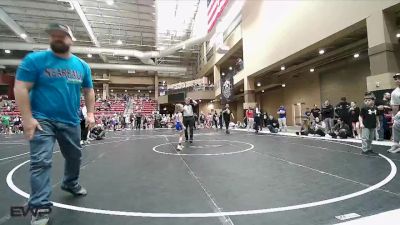 55 lbs Placement (4 Team) - Mia Benitez, Queens Of Mayhem vs Violet Jones, Greater Heights