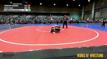 120 lbs Consi Of 8 #1 - Christian Ramirez, Palma vs Riley Flack, Hawk Mat Club