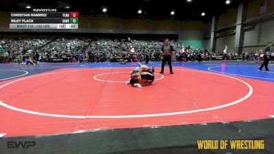 120 lbs Consi Of 8 #1 - Christian Ramirez, Palma vs Riley Flack, Hawk Mat Club