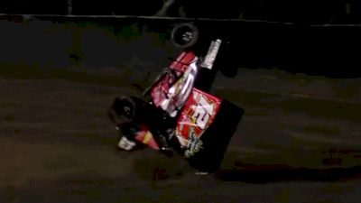 Brandon Emmett Flip | 305 Sprints at Keller Auto Speedway