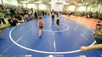 43 lbs Round Of 32 - Khalan Hammett, Locust Grove Youth Wrestling vs Remmi Schwahn, Chandler Takedown Club