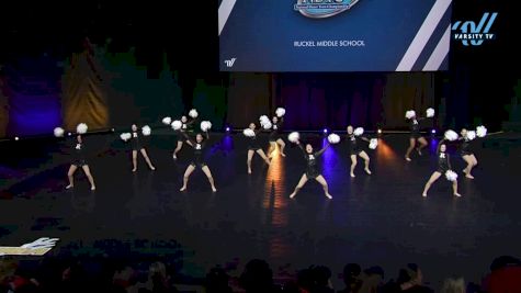 Ruckel Middle School [2025 Junior High - Pom Finals] 2025 UDA National Dance Team Championship