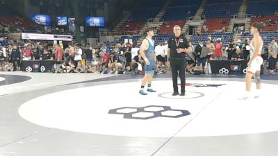 165 lbs Cons. Sub-rd Of 32 - Brock Conway, New York vs Kyson Kroeger, California