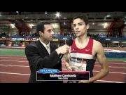 Matthew Centrowitz winner NYRR Wanamaker Mile broadcast interview