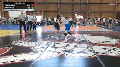 125 lbs Semifinal - Jose Trejo, Combat Athletics vs Brady Full, Mat Assassins Wc