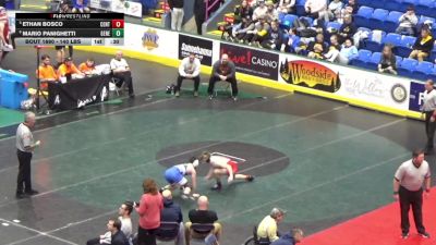 140 lbs Consi Of 8 #2 - Ethan Bosco, Central Valley vs Mario Panighetti, General McLane