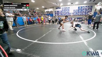 112 lbs Consi Of 8 #2 - Milton Hernandez, Clinton Youth Wrestling vs Tucker Bryson, Division Bell Wrestling