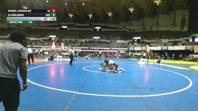 133 lbs Champ Round 1 (16 Team) - Daniel Gonzalez, Centenary University vs AJ Orlando, Averett