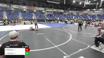 109 lbs 5th Place - Brody Ridenour, Bea Cave WC vs Lance Johnson, Natrona Colts