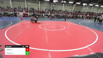 150 lbs Round Of 32 - Logan Bahe, Rez WC vs Santos Nunez, Valley Bad Boys