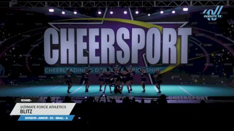 Ultimate Force Athletics - Blitz [2023 L4 Junior - D2 - Small - A] 2023 CHEERSPORT National All Star Cheerleading Championship