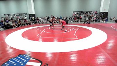 215 lbs Kai Calcutt, Illinois vs Garett Kawczynski, Wisconsin Red