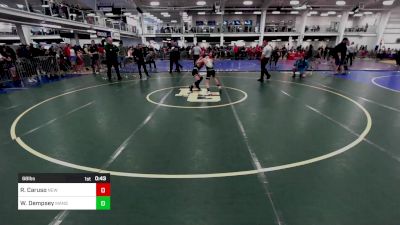 68 lbs Consi Of 16 #2 - Rocco Caruso, New England Gold WC vs Wyatt Dempsey, Mansfield