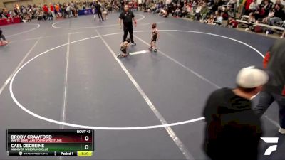 47-51 lbs Quarterfinal - Cael Decheine, Andover Wrestling Club vs Brody Crawford, White Bear Lake Youth Wrestling