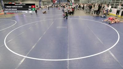 16U Girls - 105 lbs 5th Place Match - Peggy Susan Dean, Betterman Elite Wrestling vs Taylor Drake, Team Idaho Wrestling Club