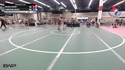 215 lbs Consi Of 4 - Julian Loaiza, Silverback Wrestling Fort Worth vs Christian Gallo, Texas