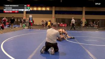 184 lbs C Of 8 #2 - Eddie Neitenbach, Wyoming vs Ian Bush, West Virginia