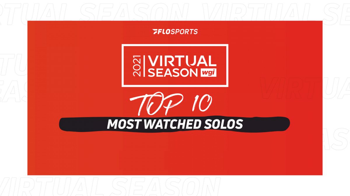 Top 10: Most Watched Solos In 2021 WGI Virtual Solo Prelims