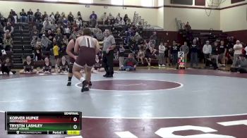 285 lbs Semifinal - Korver Hupke, Independence vs Trystin Lashley, Mount Vernon