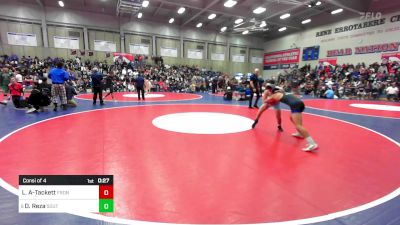 134 lbs Consi Of 4 - Luie Acosta-Tackett, Frontier vs Daniel Reza, South