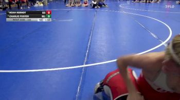 120 lbs 5th Place Match - Charlie Foster, Williamsburg vs Noah Kerndt, Dallas Center-Grimes