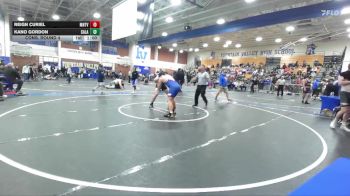 215 lbs Cons. Round 4 - Kano Gordon, Calabasas vs Reign Curiel, Mountain View (Mesa) High School