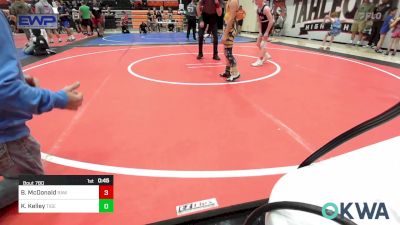 75-83 lbs Rr Rnd 3 - Brady McDonald, Raw Wrestling Club vs Kaisen Kelley, Tiger Trained Wrestling