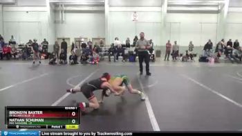 72 lbs Round 1 (8 Team) - Nathan Schuman, Mat Assassins vs Bronsyn Baxter, PA Alliance Blue
